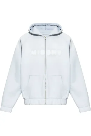 MISBHV Herren, Sweatshirts & Hoodies, Blau, LGröße: