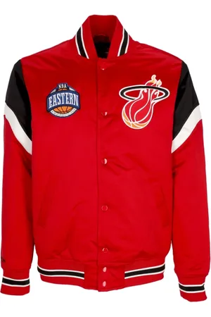 Mitchell & Ness Herren, Jacken, Rot, SGröße: