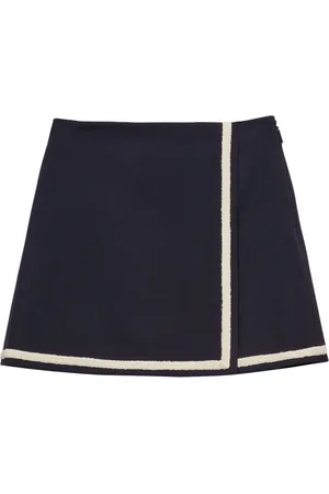 Msgm Damen, Röcke, Blau, 2XSGröße:
