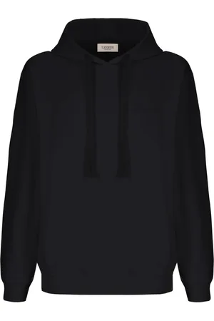 LANEUS Herren, Sweatshirts & Hoodies, Schwarzk, LGröße: