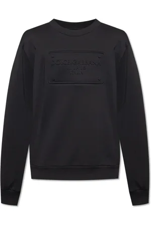 Dolce & Gabbana Herren, Sweatshirts & Hoodies, Schwarzk, 2XLGröße: