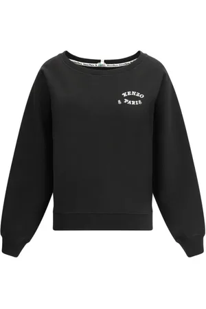 Kenzo Damen, Sweatshirts & Hoodies, Schwarzk, LGröße: