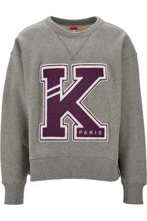 Kenzo Herren, Sweatshirts & Hoodies, Grau, LGröße: