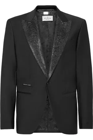 Philipp Plein Herren, Jacken, Schwarzk, LGröße: