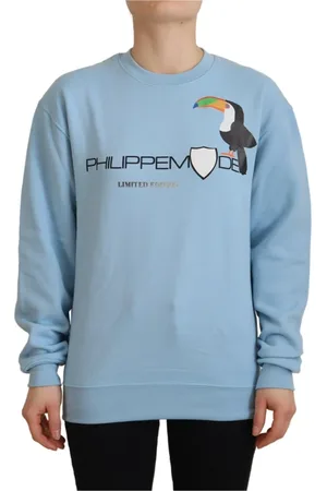 Philippe model Damen, Sweatshirts & Hoodies, Blau, 2XSGröße:
