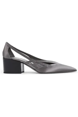 Prada Damen, Schuhe, Grau, 40 EUGröße: