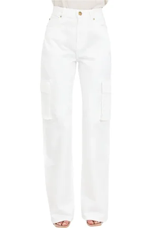 Pinko Damen, Hosen, Weiß, W26Größe: