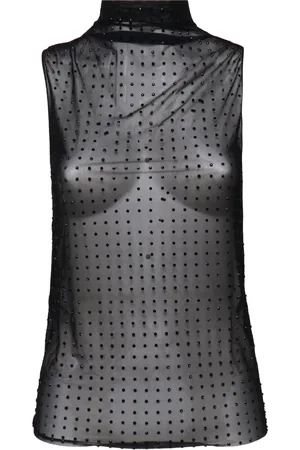 Pinko Damen, Oberteile, Schwarzk, MGröße: