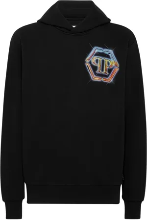 Philipp Plein Herren, Sweatshirts & Hoodies, Schwarzk, XLGröße: