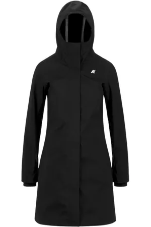 K-Way Damen, Mäntel, Schwarzk, XLGröße: