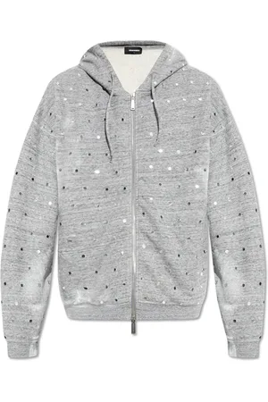 Dsquared2 Herren, Sweatshirts & Hoodies, Grau, LGröße: