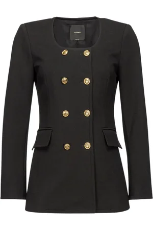 Pinko Damen, Jacken, Schwarzk, XSGröße: