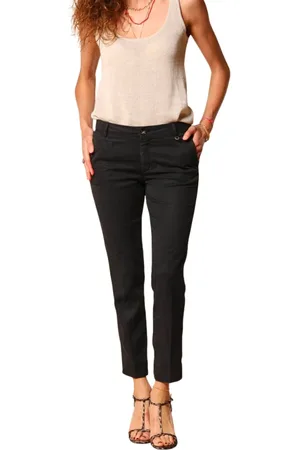 Masons Damen, Hosen, Schwarzk, 2XSGröße: