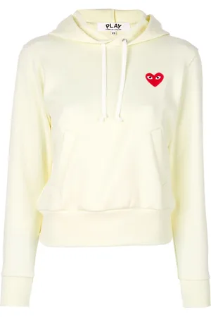 Comme des Garçons Damen, Sweatshirts & Hoodies, Weiß, MGröße: