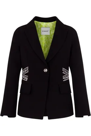 Pinko Damen, Jacken, Schwarzk, SGröße: