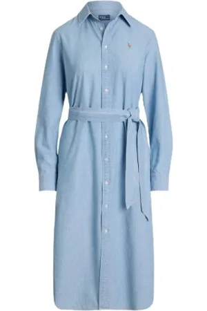 Ralph Lauren Damen, Kleider, Blau, MGröße: