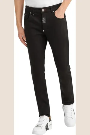 Philipp Plein Herren, Jeans, Schwarzk, W33Größe: