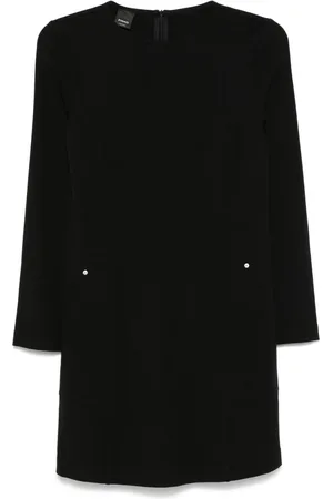 Pinko Damen, Kleider, Schwarzk, MGröße:
