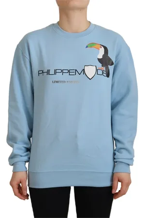 Philippe model Damen, Sweatshirts & Hoodies, Blau, 2XSGröße: