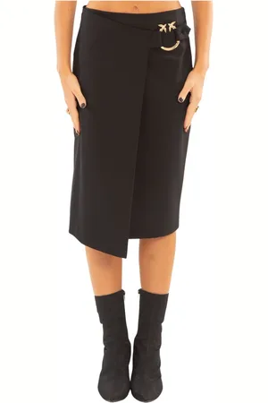 Pinko Damen, Röcke, Schwarzk, 2XSGröße: