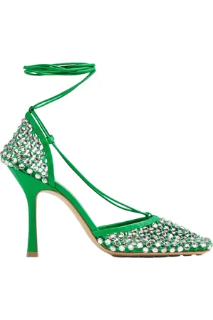 Bottega Veneta Damen, Schuhe, Grün, 37 EUGröße: