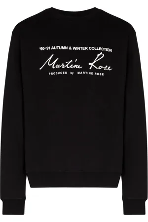 MARTINE ROSE Herren, Sweatshirts & Hoodies, Schwarzk, XLGröße: