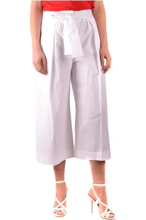 Pinko Damen, Hosen, Weiß, MGröße: