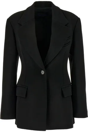 Proenza Schouler Damen, Jacken, Schwarzk, SGröße: