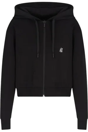 Armani Exchange Damen, Sweatshirts & Hoodies, Schwarzk, XSGröße: