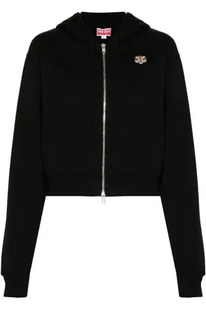 Kenzo Damen, Sweatshirts & Hoodies, Schwarzk, SGröße: