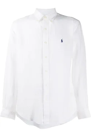 Ralph Lauren Herren, Shirts, Weiß, MGröße: