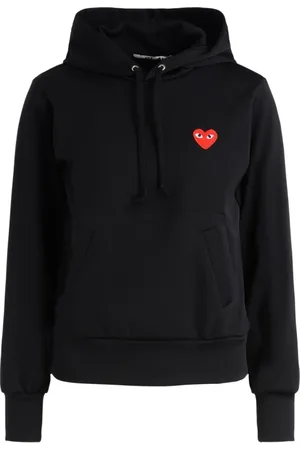 Comme des Garçons Damen, Sweatshirts & Hoodies, Schwarzk, LGröße: