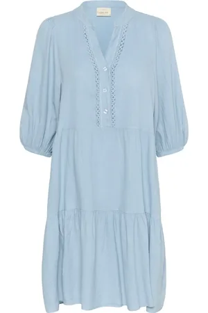 Cream Damen, Kleider, Blau, SGröße: