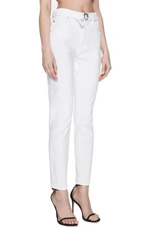 Pinko Damen, Jeans, Weiß, W29Größe: