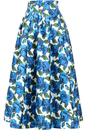 Serafini Damen, Röcke, Blau, MGröße:
