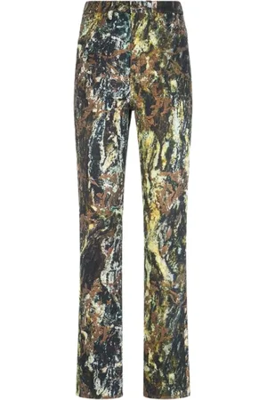 Roberto Cavalli Damen, Hosen, Mehrfarbig, XSGröße: