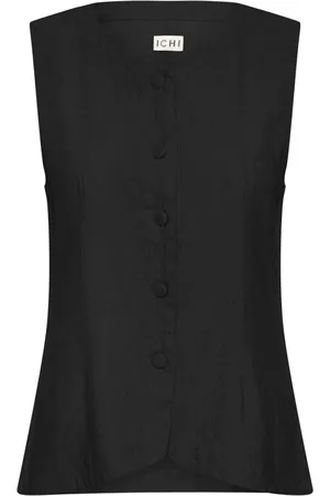 Ichi Damen, Oberteile, Schwarzk, MGröße: