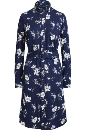 Ralph Lauren Damen, Kleider, Blau, 2XLGröße:
