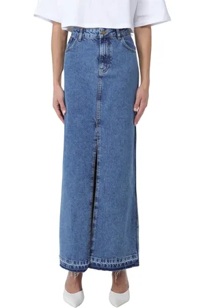 Serafini Damen, Röcke, Blau, LGröße: