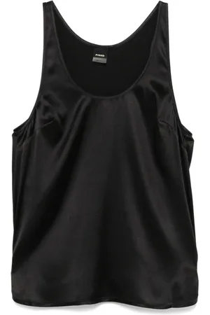 Pinko Damen, Oberteile, Schwarzk, MGröße: