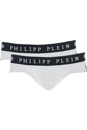 Philipp Plein Herren, Unterwäsche, Weiß, LGröße: