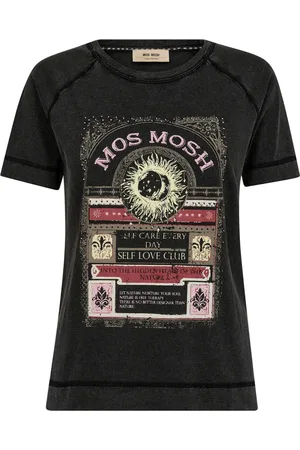 Mos Mosh Damen, Oberteile, Schwarzk, MGröße: