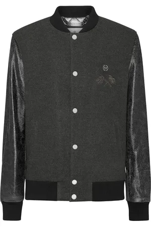 Philipp Plein Herren, Jacken, Grau, MGröße: