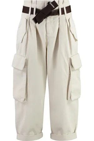 Pinko Damen, Hosen, Weiß, SGröße: