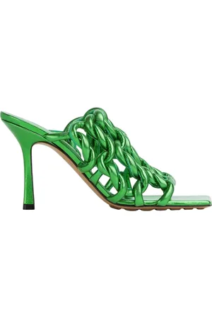 Bottega Veneta Damen, Schuhe, Grün, 37 1/2 EUGröße: