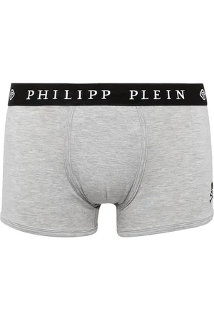 Philipp Plein Herren, Unterwäsche, Grau, LGröße:
