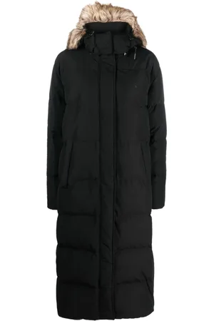Ralph Lauren Damen, Mäntel, Schwarzk, MGröße: