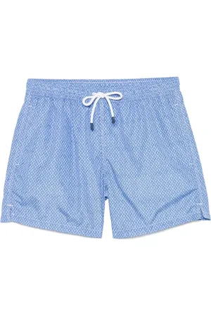 FEDELI Herren, Bademode, Blau, SGröße: