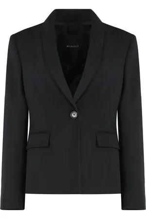 Pinko Damen, Jacken, Schwarzk, SGröße: