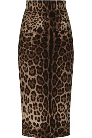 Dolce & Gabbana Damen, Röcke, Braun, MGröße: